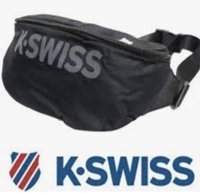 K-SWISS 休閒運動大腰包 背包 斜背包-BG032