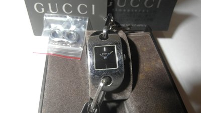GUCCI手鏈式手錶 L號男女適用 原廠錶盒