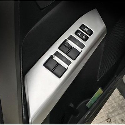 豐田 2016-2018年 RAV4 4.5代 專用ABS亞銀內飾貼 玻璃開關 升降開關 內扶手 飾板-概念汽車