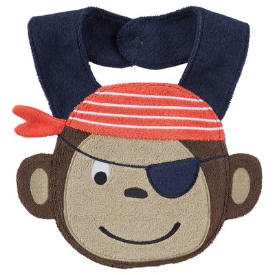 【安琪拉 美國童裝】Carter's 可愛海盜小猴子圍兜兜