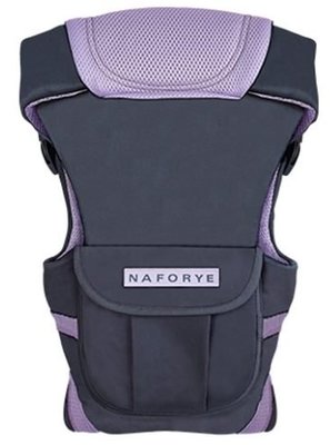 naforye 多功能嬰兒揹巾 紫色 二手
