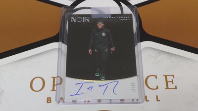2018-19 NBA PANINI NOIR ISAIAH THOMAS 親筆簽名卡(10/99)(限量99張)
