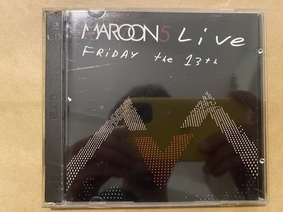 Maroon 5 Friday the 13th Live 美國版 CD+DVD