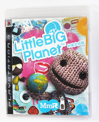 PS3 小小大星球 LittleBigPlanet (中文版)**(二手片-光碟約9成8新)【台中大眾電玩】