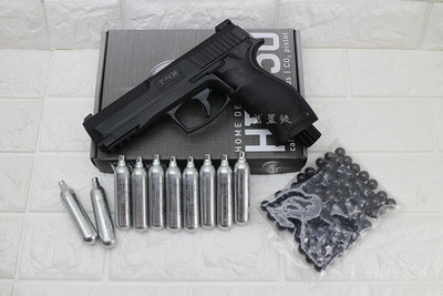台南 武星級 UMAREX T4E HDP50 防身 鎮暴槍 手槍 CO2槍 + CO2小鋼瓶 + 硬彈 ( 辣椒彈防狼