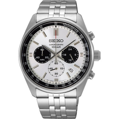 SEIKO 精工 CS系列 急速時刻 時尚計時腕錶(8T63-00W0S/SSB425P1)