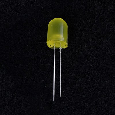 10MM/F10 圓頭LED 黃髮黃 黃光 發光二極體燈 超高亮 長腳 W142-2 [325774]