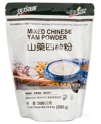 健康時代《山藥四神粉》經濟包（無加糖)500g/包