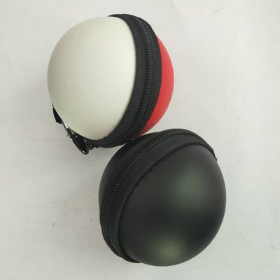 錶家-Switch精靈球收納包 EVA保護套配登山扣 精靈球套Poke ball保護包-3C