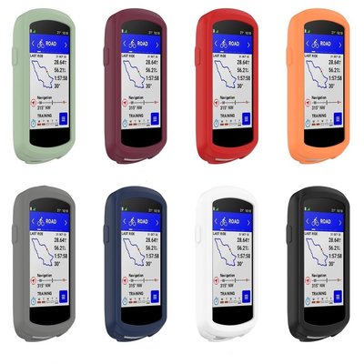 Garmin Edge 1040 GPS 保護殼 GPS 保護套自行車矽膠屏幕防刮防震後蓋腳踏車-奇點家居