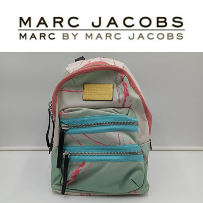 【皮老闆二店】 二手真品 MARC BY MARC JACOBS 包包 後背包 休閒包 精品包 聚酯纖維 越南製 G301