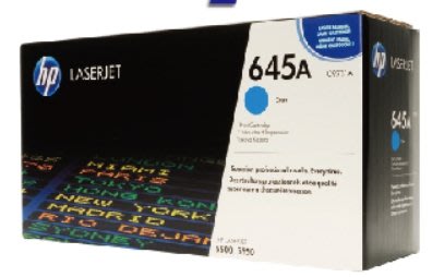 2013年HP 645A 原廠藍色碳粉匣=等同C9731A 645A 適用:CLJ 5500 / 5550