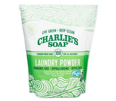 【非水貨】台灣代理美國原裝查理肥皂Charlie's  Soap洗衣粉1.2公斤