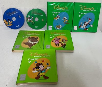 寰宇迪士尼美語 主課程 DVD 拆售　Basic ABC's　第3,4,5,6,7,8,9 七片拆售　寰宇家庭