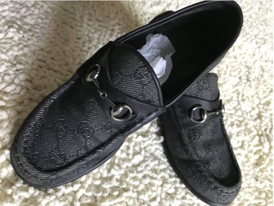 一線精品 GUCCI　馬蹄釦 GG LOGO 平底鞋 Loafers 保證真品 otani_a