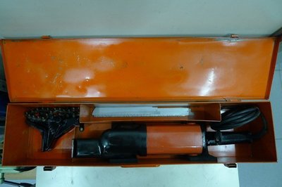 ㄚ峰日本精品二手貨日本原裝"(淺田Asada-150)手提式大型軍刀鋸一組，特價8000元