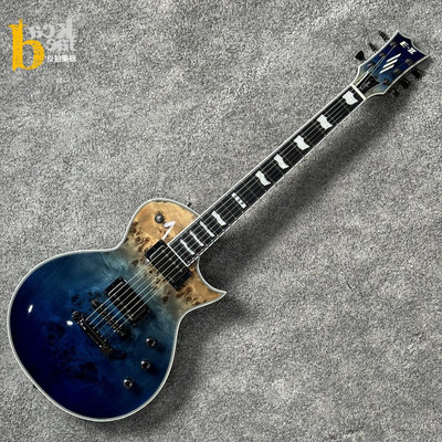 【反拍樂器】ESP E-II ECLIPSE Blue Natural Fade – EMG 電吉他 藍 「公司貨」