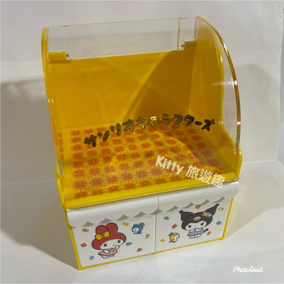 [Kitty 旅遊趣] Hello Kitty 桌上型置物櫃 三麗鷗大集合 首飾盒 珠寶盒 萬用收納盒
