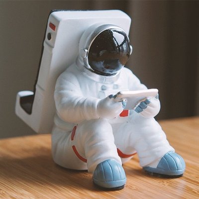 手機支架宇航員太空人手機支架熊貓i宇宙Pad支架平板電腦座品創意擺件禮物~特惠