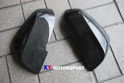 XY MOTORSPORT BMW F20 /F30 /F31 /E84 X1 LCI  CARBON 貼式 後視鏡蓋