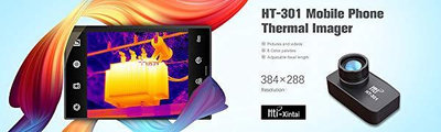 【樂活時尚館】鑫思特HTi HT-301高清Android行動裝置熱像儀(384X288)比Flir One Pro解析高