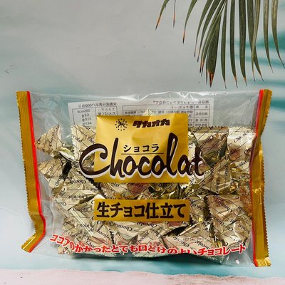 日本 TAKAOKA 高崗食品 生可可巧克力 172g 生巧克力 可可巧克力 個別包裝