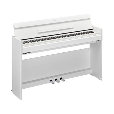 【台南藝苑樂器】YAMAHA數位鋼琴YDP-S55亮麗登場~CP值超高的全新數位鋼琴~白色~附原廠升降琴椅