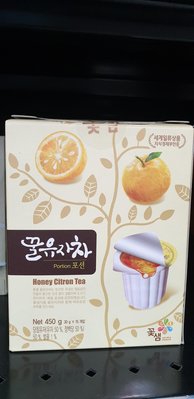 3/6前 kkoh shaem food韓國蜂蜜柚子茶球450g(30gx15個)/盒 最新到期日2024/5/29依據取貨最遠為主