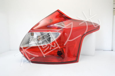 oo本國之光oo 全新 福特 2013 2014 2015 FOCUS MK3 5門 原廠型紅白 尾燈 一顆 台灣製造