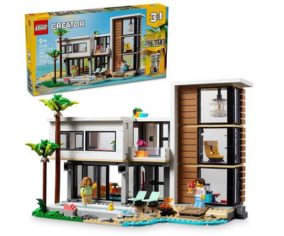 LEGO 31153 現代時尚住宅樓 CREATOR 三合一系列 樂高公司貨 永和小人國玩具店