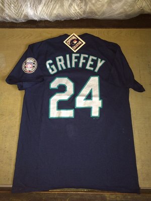 現貨 MLB Majestic 水手隊 Ken Griffey Jr. T恤 背號 偉殷 岱鋼 洋基 馬林魚 金鋒 建民 大谷