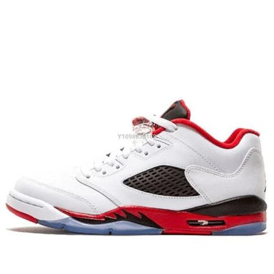 【ST潮鞋館】Air Jordan 5 Retro Fire Red 喬丹火焰紅 白紅 運動百搭籃球鞋 314338-101男鞋