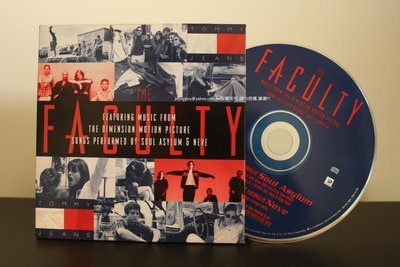 1998年美國SONY出版 電影The Faculty老師不是人原聲帶兩首單曲 電影宣傳用CD 絕版 二手少聽請細看圖文