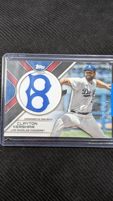 2023 Topps Series 1 #POTP-CK Clayton Kershaw Patchwork of the Past Patch 道奇隊