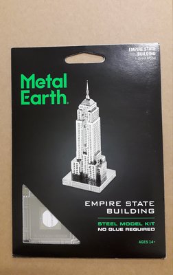 跳樓拍賣! 3D立體 金屬模型 建築系列 帝國大廈 empire state building ✿ 擺飾 金屬風