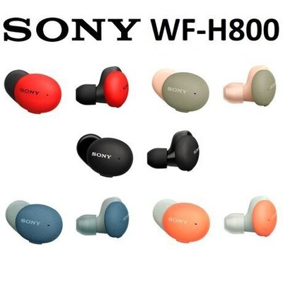 全新特價 視聽影訊 送收納袋  台灣總代理SONY 索尼公司貨 真無線藍牙耳機 WF-H800 氣密式 高音質