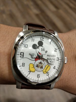 日本帶回原廠米老鼠復古手錶