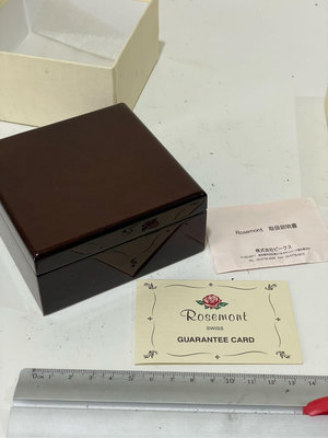 原廠錶盒專賣店 ROSEMONT 玫瑰錶 木盒 錶盒 D030