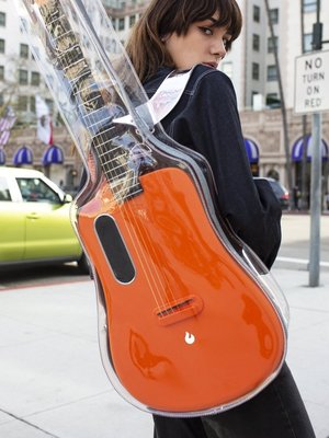 促銷打折 拿火吉他LAVA ME 2碳纖維民謠吉他初學者入門學生36寸男女
