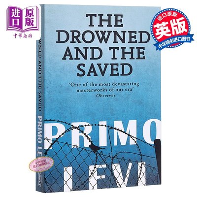 被淹沒和被拯救的 Drowned And The Saved 英文原版 Primo Levi