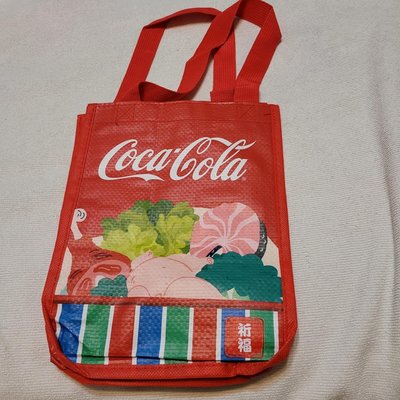 多款式 Coca-Cola購物袋 可口可樂編織購物袋 可口可樂祈福購物袋