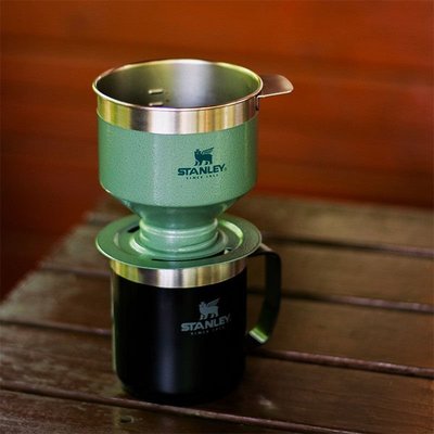 現貨熱銷-Stanley304不銹鋼戶外咖啡壺器具保溫過濾水杯家用免濾紙手沖套裝~特價