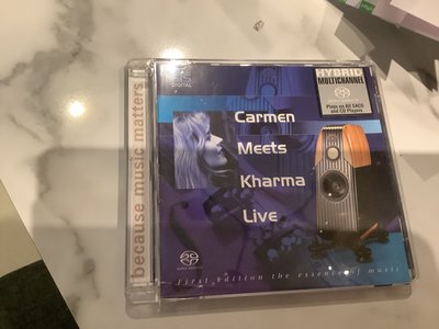 Carmen meets kharma live STS 61126 SACD 如新無刮傷