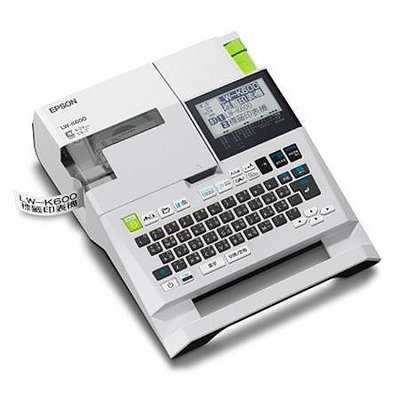◤全新品 含稅 免運費◢ EPSON LW-K600 手持式高速列印標籤機(內含變壓器)
