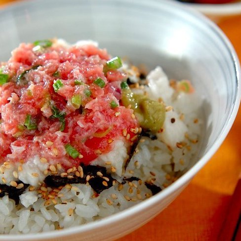 禧福水產 特a級大目鮪魚腹肉碎肉 ネギトロ丼