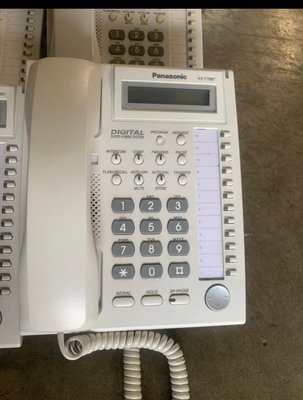 國際二手貨中心-國際牌商用電話 總機話機 Panasonic    KX-T7630(×1) KX-T7625(×7) KX-T7650(×2)