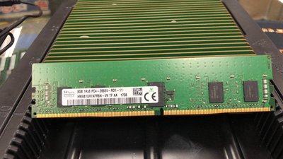 SK 海力士 8GB 1RX8 PC4-2666V 8G DDR4 2666 ECC REG伺服器記憶體
