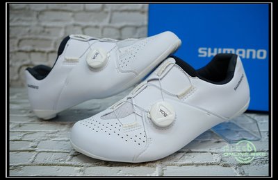 【online bike】線上單車 Shimano RC300 卡鞋 白色 寬楦 免運 送亞斯希人身部品專用清潔劑