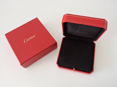 二手 Cartier 卡地亞 原廠項鍊盒 珠寶盒 收納盒