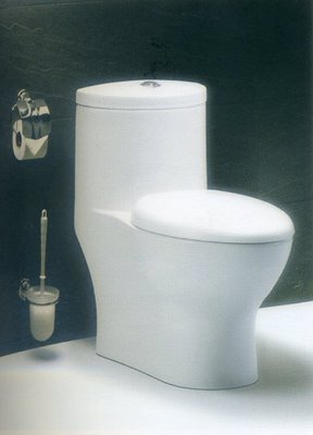 《普麗帝國際》◎廚具衛浴第一選擇◎時尚馬桶CAESAR凱撒單體馬桶(含馬桶蓋) CF1375/1475(30/40cm)